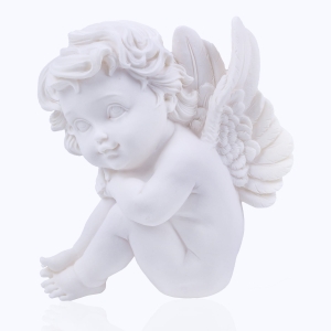 Angel - relief - Alabaster