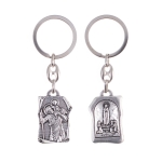 Brelok - św. Krzysztof - Matka Boża Fatimska