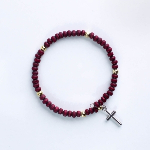 Bracelet rosary rose fragrant