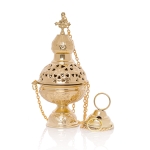 Weihrauchfass - Messing - 24 cm