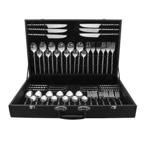 Couverts - ensemble - acier inoxydable