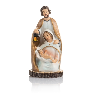 Crèche de Noël - Sainte Famille - 12 cm - Classic