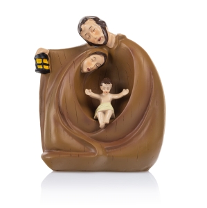 Crèche de Noël - Sainte Famille - 16 cm - Classic