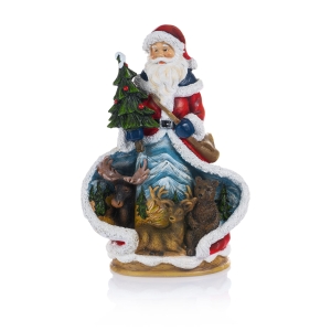 Saint Nicolas - animaux de la forêt - Decorato