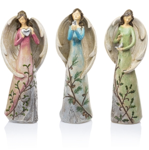 Anges - colombe - coeur - étoile - 25cm - Decorato