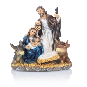Crèche de Noël - Sainte Famille - 14 cm - Classic