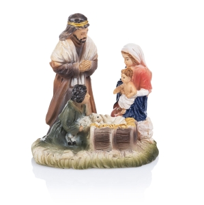 Crèche de Noël - Sainte Famille - 13 cm - Classic