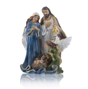 Crèche de Noël - Sainte Famille - 15 cm - Classic