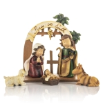 Szopka bożonarodzeniowa - 17 cm - Decorato