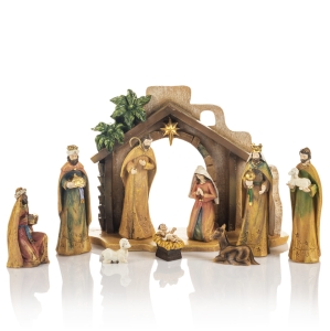 Crèche de Noël - 25 cm - Decorato