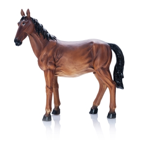 Une figurine pour une crèche - cheval - 35 cm - Grande 
