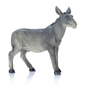 Une figurine pour une crèche - âne - 36 cm - Grande