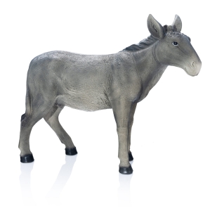 Figura do szopki bożonarodzeniowej - osioł - 65 cm - Grande 