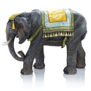 Figurine pour crèche de Noël - éléphant - 75 cm - Grande