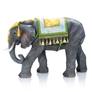 Une figurine pour une crèche - l'éléphant - 53 cm - Grande 