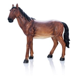 Une figurine pour une crèche - cheval - 76 cm - Grande