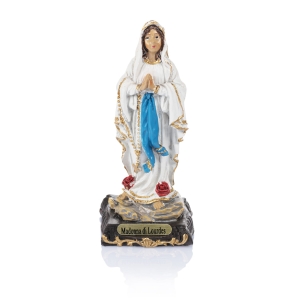 Figurine - Notre-Dame de Lourdes - 10 cm
