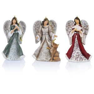 Ange - pigeon - nov - lièvre - pendentif - Decorato