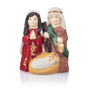 Crèche de Noël - Sainte Famille - 11 cm - Ceramico