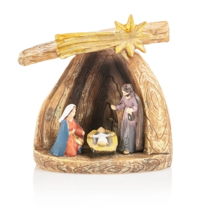 Crèche de Noël - Sainte Famille - 6 cm - Classic
