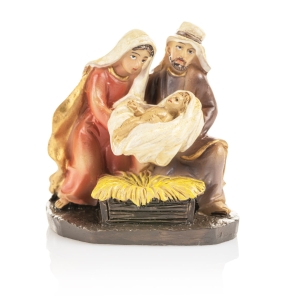 Crèche de Noël - Sainte Famille - 6 cm - Classic