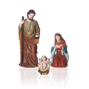 Crèche de Noël - Sainte Famille - 78 cm - Grande