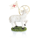 Figurine - Agneau de Pâques - 13 cm - Pâques