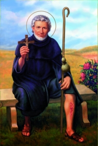 Kit broderie diamant  - 50 x 40 cm - Saint Pérégrin