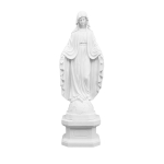 Statue - marbre - Notre-Dame Immaculée - 160 cm