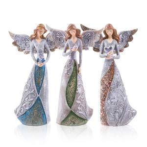 Anges - bougie - colombe - coeur - Decorato