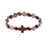 Bransoletka - dziesiątek różańca - św. Benedykt