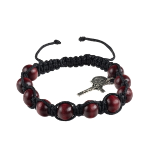 Armband - 10er Rosenkranz - Heiliger Benedikt