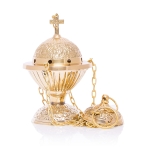 Encensoir - laiton - 20 cm