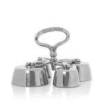 Dzwonki poczwórne - mosiądz - nikiel