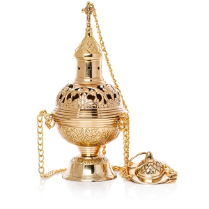 Encensoir - laiton - 26 cm