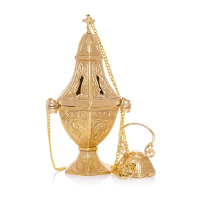 Encensoir - laiton - 32 cm