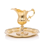 Dzbanek - taca - mosiądz - Chrzest Święty