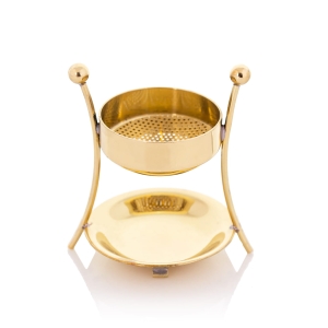 Kadzielnica - mosiądz - 9 cm