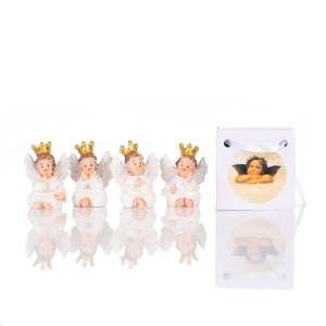 Mini ange - couronne - sac cadeau