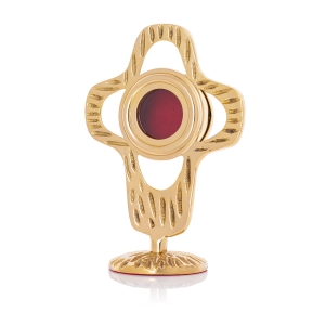 Relikwiarz - mosiądz - 15 cm