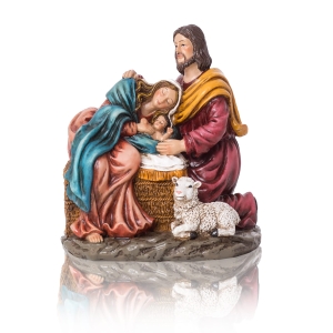 Crèche de Noël - Sainte Famille - 14 cm - Classic