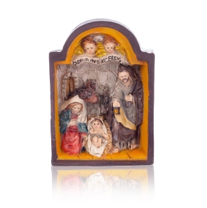 Crèche de Noël - Sainte Famille - 6 cm - Classic