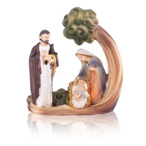 Crèche de Noël - Sainte Famille - 7 cm - Classic