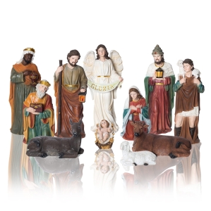 Crèche de Noël - 78 cm - Grande