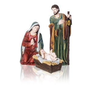 Crèche de Noël - Sainte Famille - 114 cm - Grande