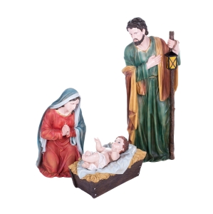 Crèche de Noël - Sainte Famille - 98 cm - Grande