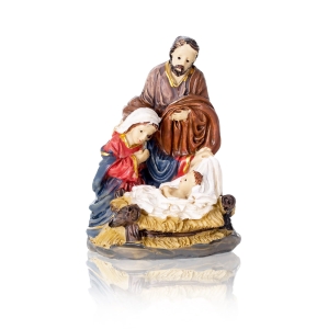 Crèche de Noël - Sainte Famille - 6 cm - Classic