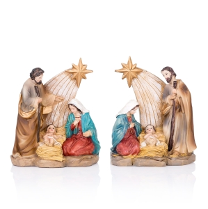 Crèche de Noël - Sainte Famille - 13 cm - Classic