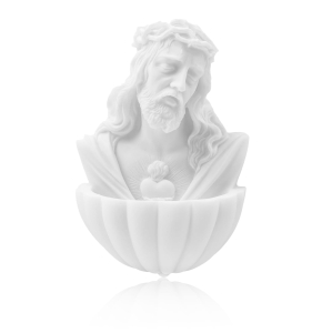 Stoup - Jesus Christ - Crown of Thorns - Alabaster