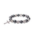 Bransoletka - dziesiątek różańca - św. Benedykt